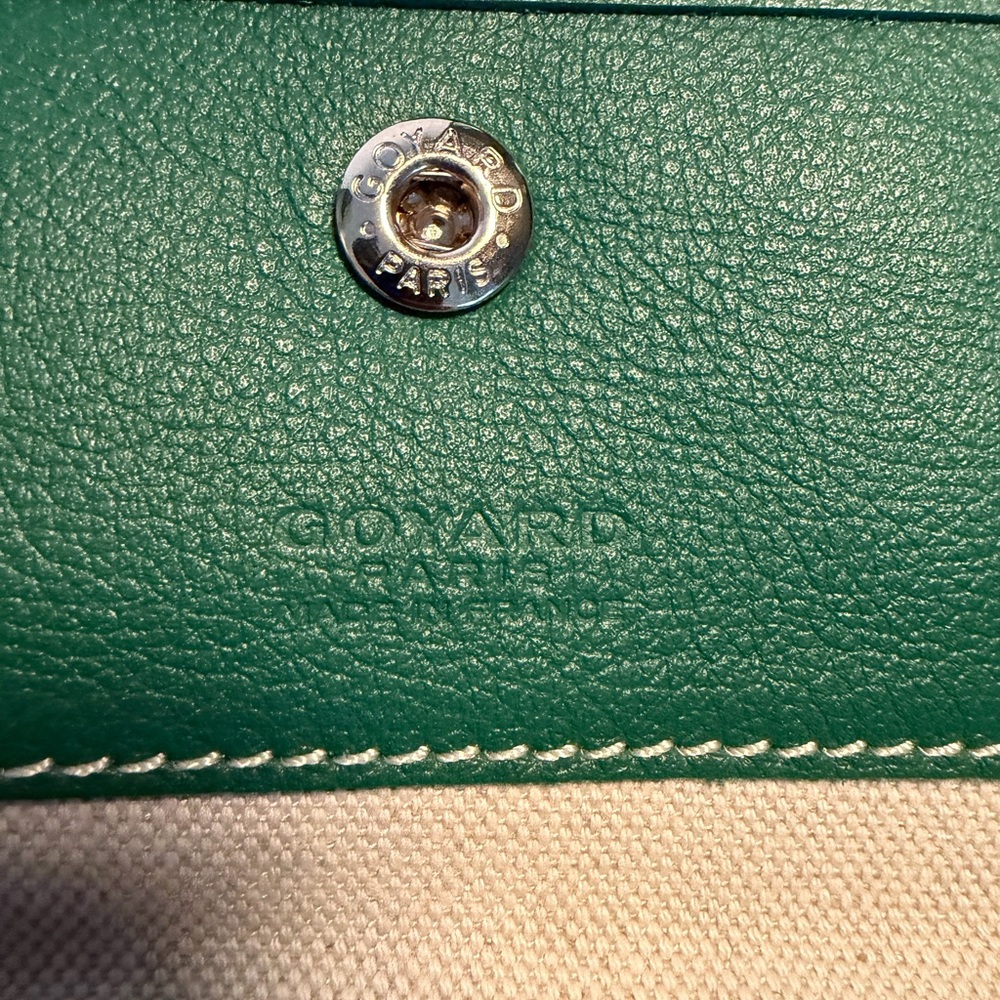 Goyard Saint Louis PM Emerald Green Tote with Pouch - very good condition - Picture 6 of 6